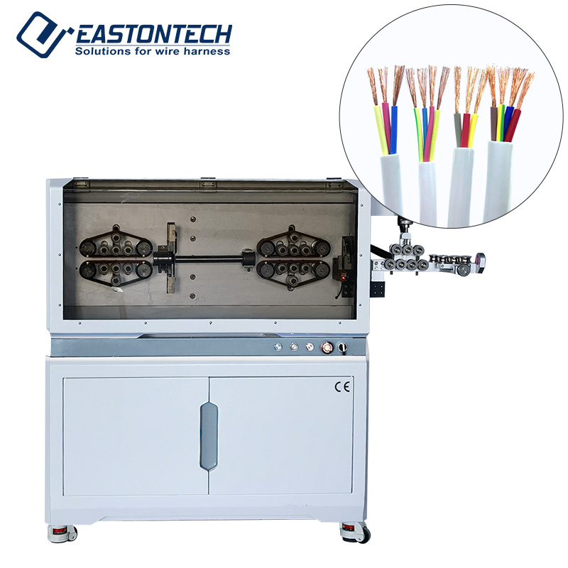 Fully Automatic Heavy-Duty Cable Cutting and Stripping Machine (2.5–150 mm² / 33 mm OD) EW-05H-1