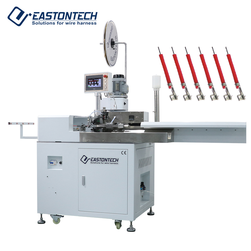 Automatic 5 Wires Crimping and Tinning Machine EW-8180