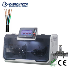 Multi-Conductor Cable Cutting, Stripping & Twisting Machine (0.75–30 mm² / 16-Roller Servo Drive) EW-05F+T