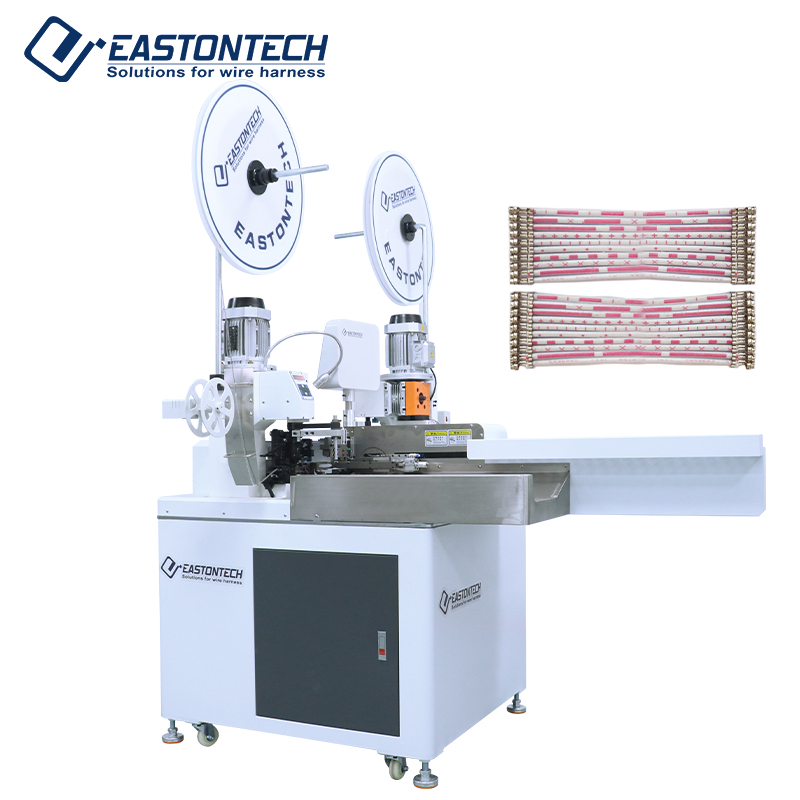 Fully Automatic Double End Flat Cable Crimping Machine EW-8065