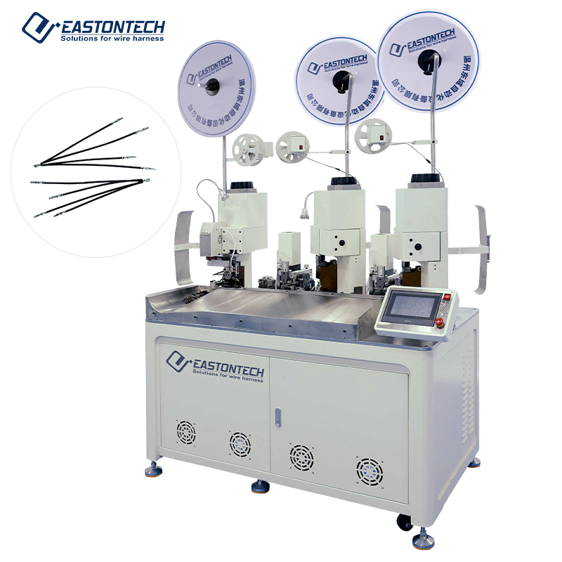 Fully Automatic Four Wire Joint Crimping Machine EW-8040