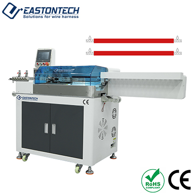 Automatic Multi-Wire Dual-Head Stripping and Tinning Machine (5–8 Wires / AWG32–16) EW-8015