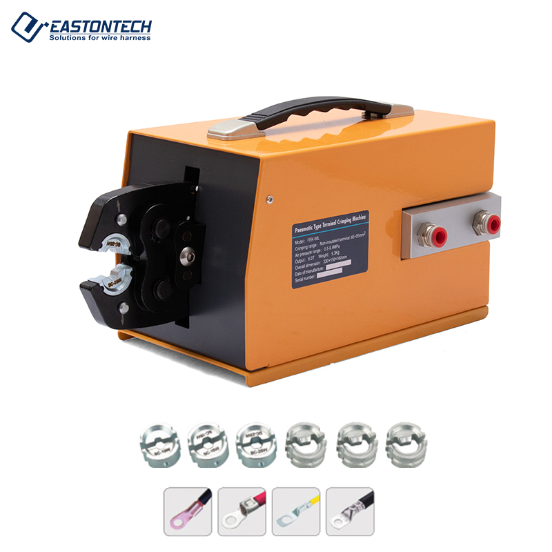6-95 mm² Lug Hexagon Pneumatic Wire Crimping Machine FEK-90L