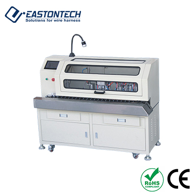 Automatic brush shield twist weave and aluminum foil strip machine EW-707