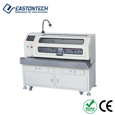 Automatic brush shield twist weave and strip core machine EW-705