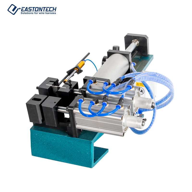 Heavy-Duty Pneumatic Wire Stripping Machine (0–28 mm Wire OD) EW-416