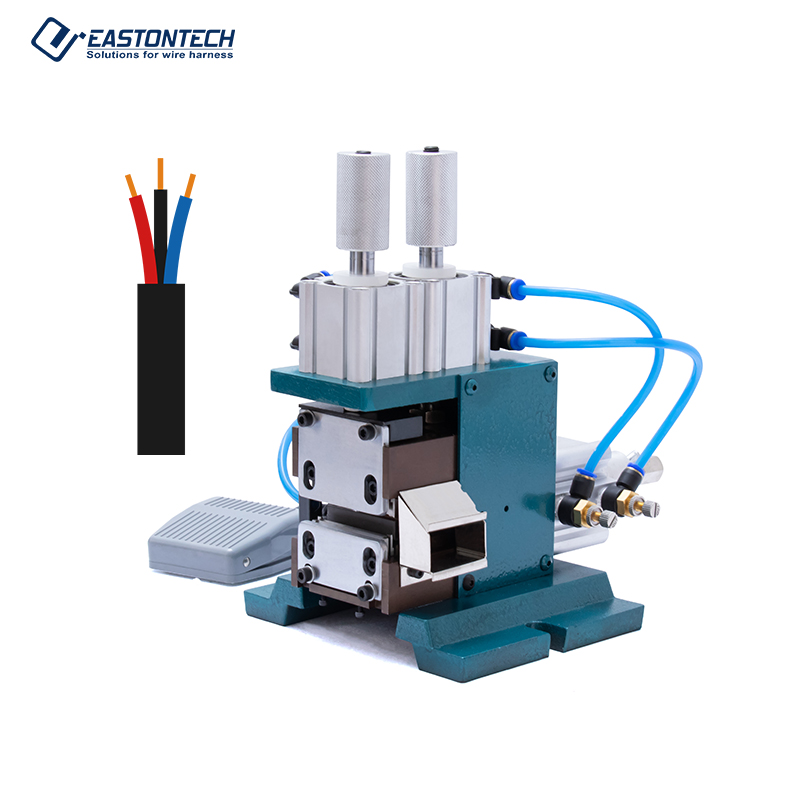 3F Pneumatic Wire Stripping & Twisting Machine (AWG16-AWG22)(hot/cold blades) EW-10
