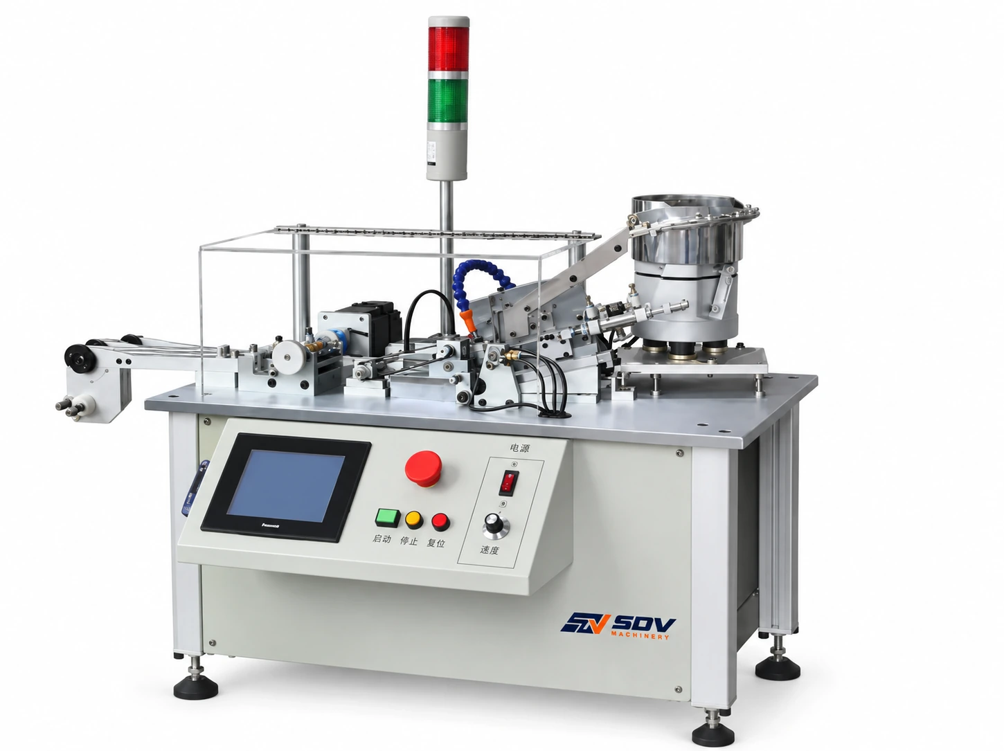 Fully Auto Toroidal Winding Machine With Panasonic Control System SDV-GWAM-50
