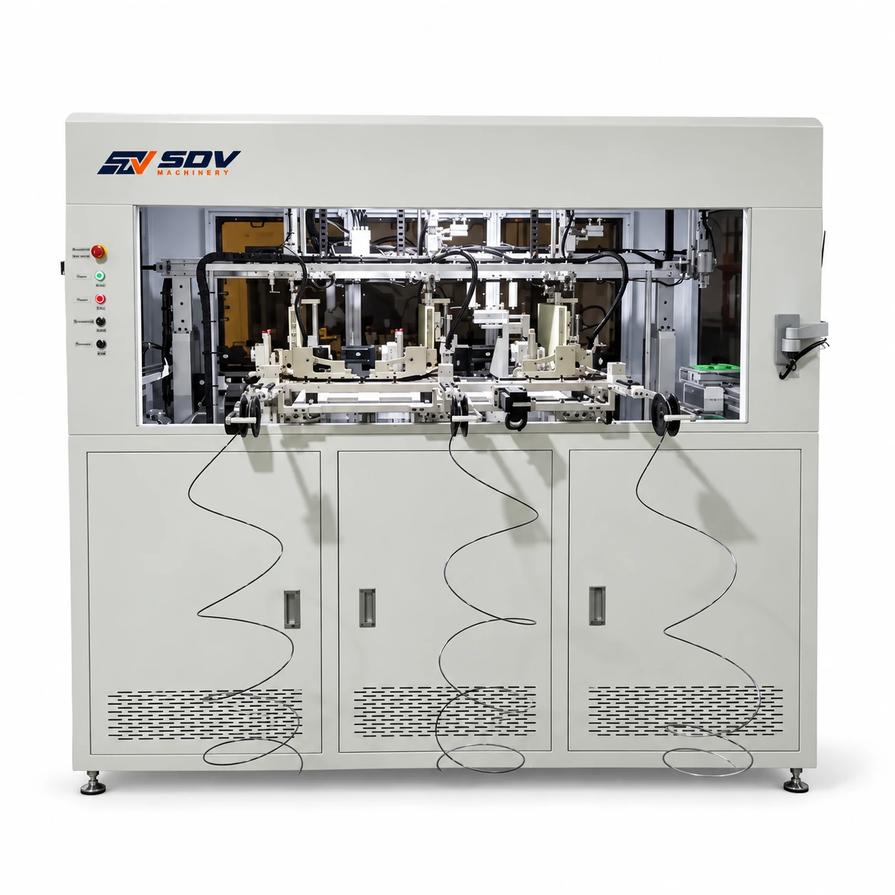 Three Phase Choke And Inductor Hook Winding Machine SDV-GWAT-80HM