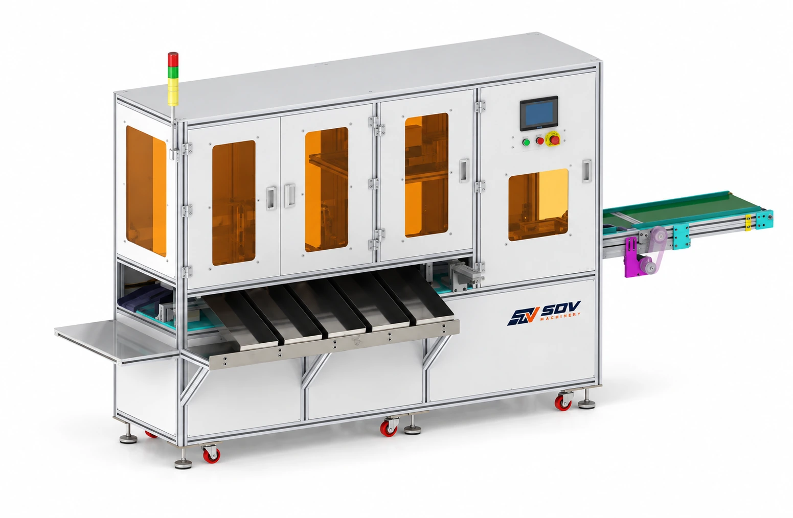 Finished Iron Core Testing Linear Grading Machine SDV-GWR-D01