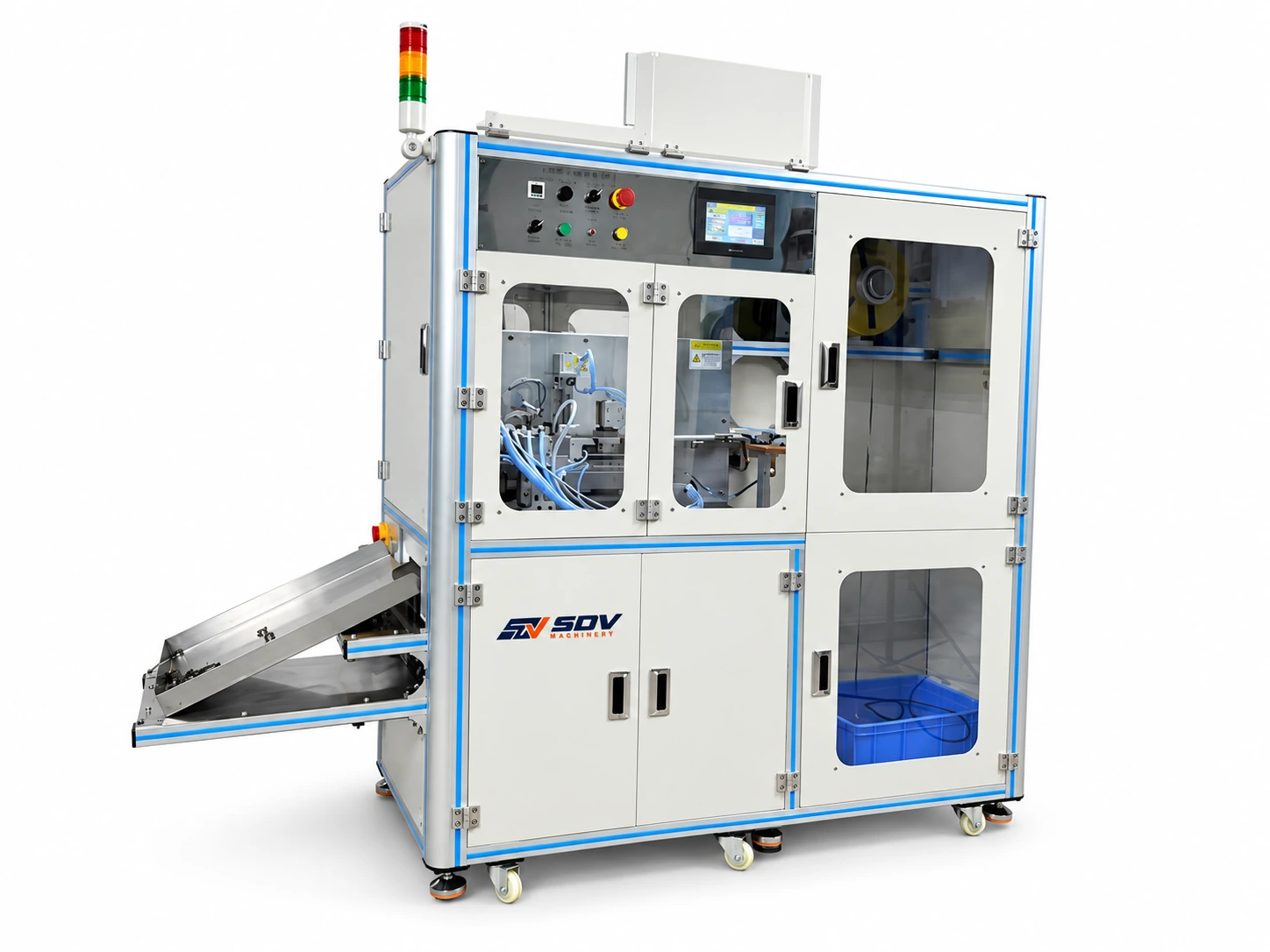 High-Configuration Small Core Weighing Winding Machine SDV-GWR-C2