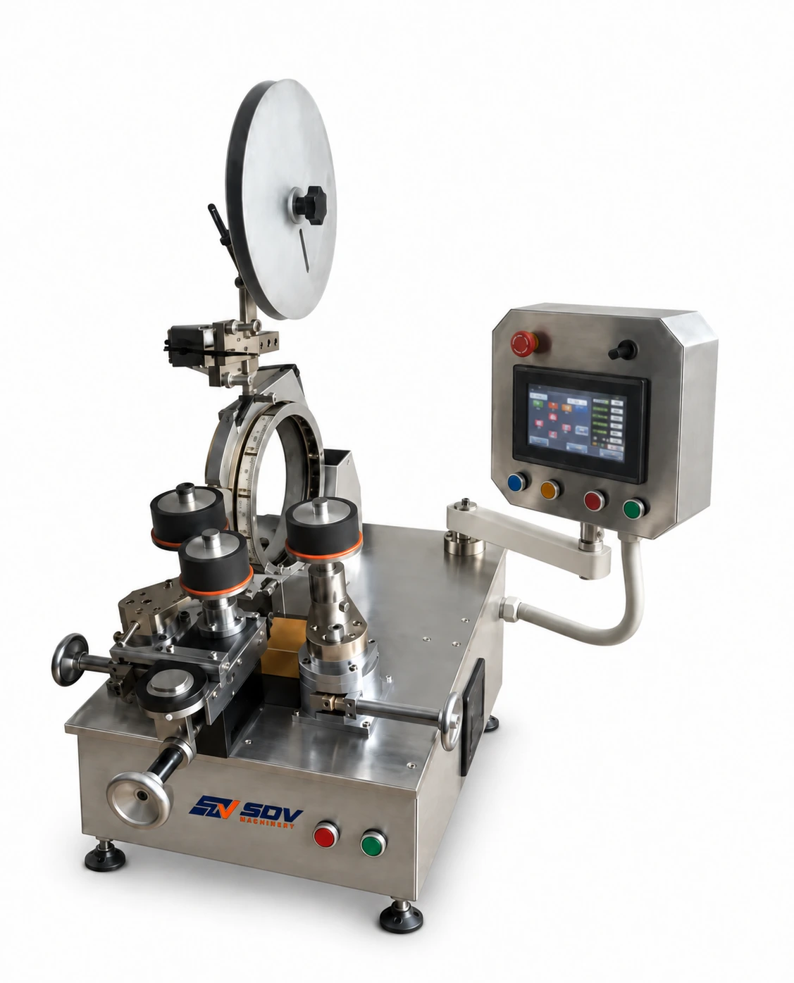 PLC Controller Touch Screen Toroidal Tape Machine SDV-GW-80T