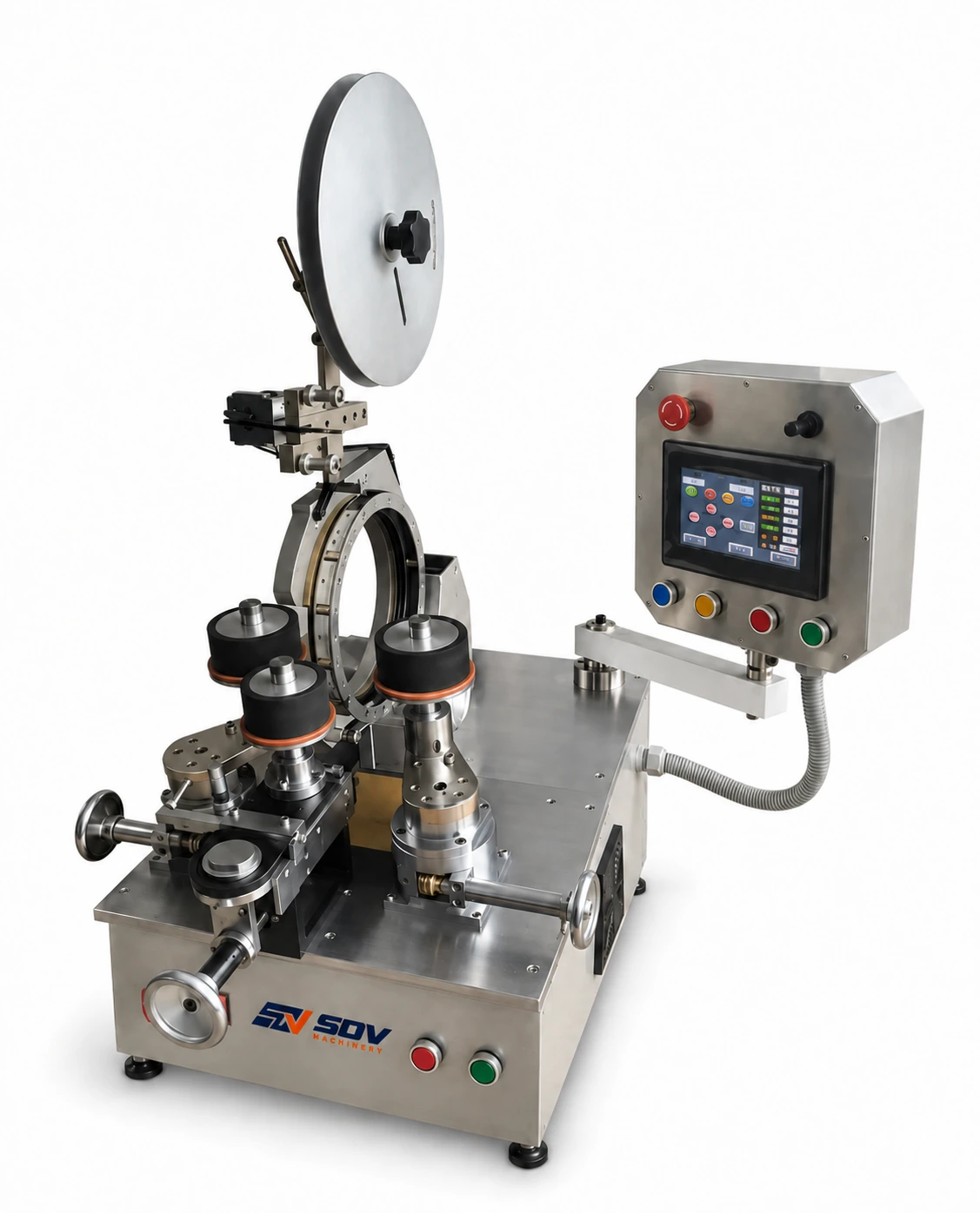 टोरॉयडल ट्रांसफार्मर टेपिंग मशीन SDV-GW-80T