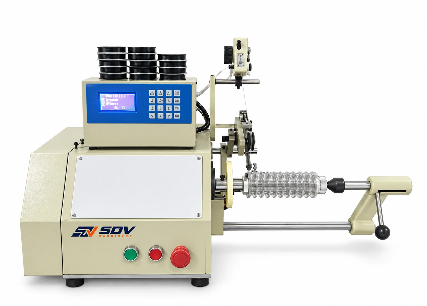 मछली पकड़ने की रेखा स्वचालित घुमावदार मशीन SDV-GWX-9