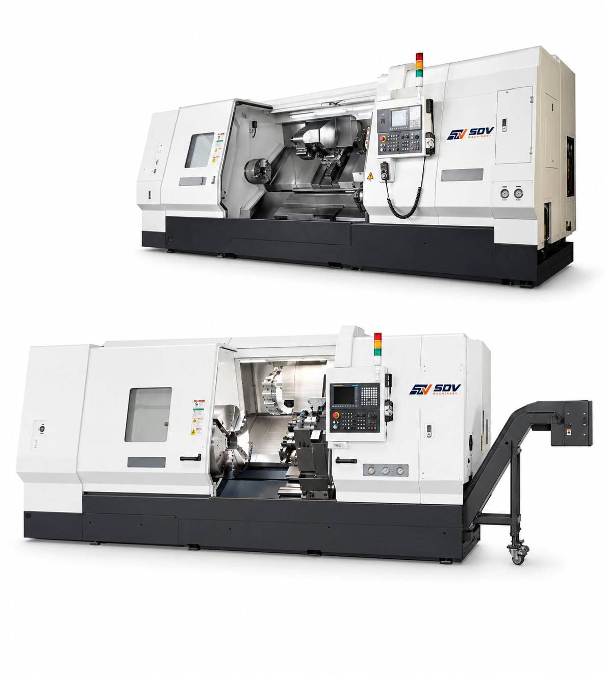 Big Hole (Oil Country Lathe) CNC/Conventional Lathe SDV-TNC35_VR33_VS38 Series