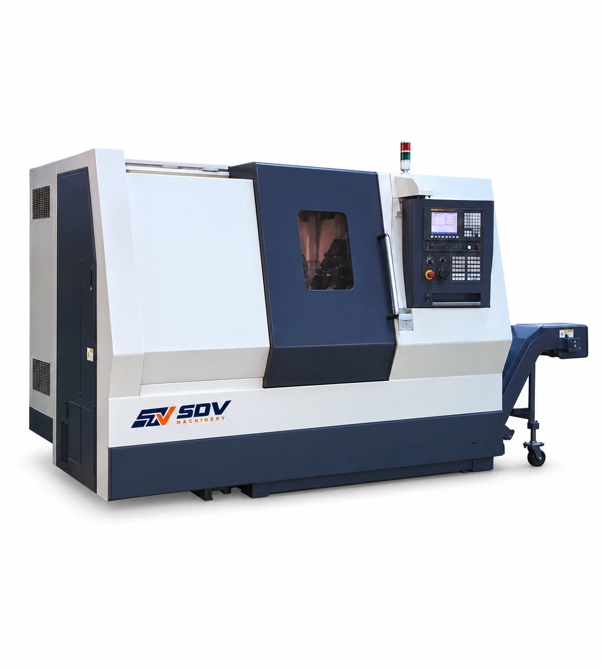 Токарный станок с ЧПУ и наклонной станиной SDV-EST-252