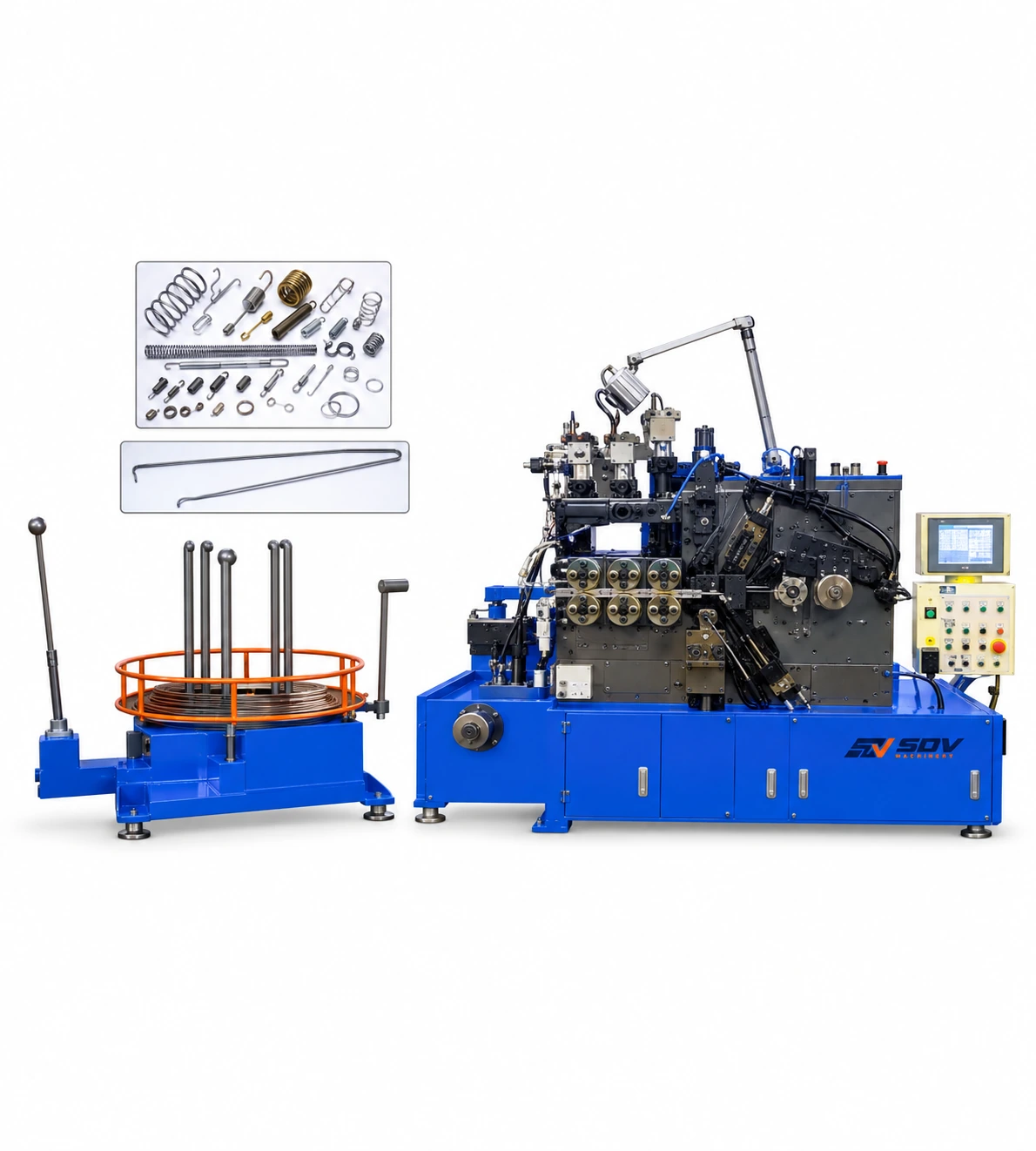 Spring Making Machine SDV-EY-280-PNC~SDV-EY-480-CNC