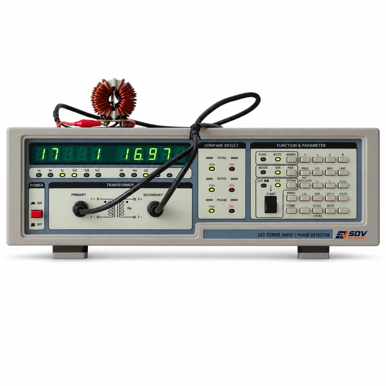 transformer winding turns ratio phase tester SDV-SS310