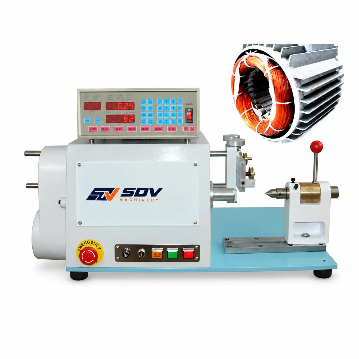 Programable automatic motor stator generator coil winding machine SDV-SS851MS