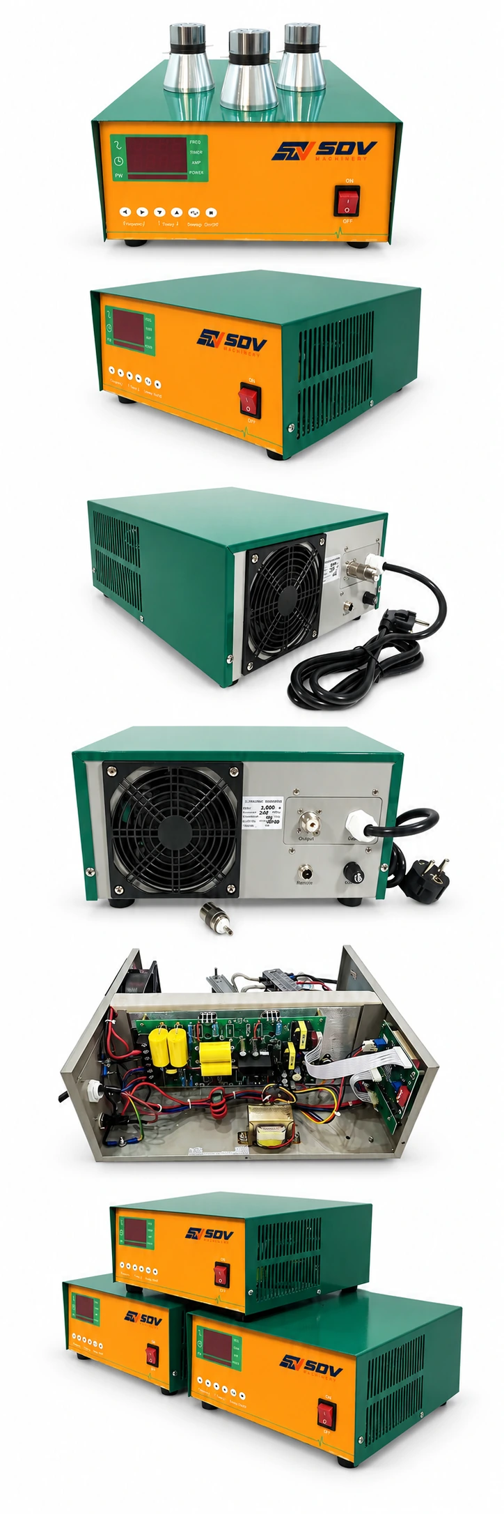 28khz 900w 数字 PCB 驱动电路 - 用于清洁器的超声波发生器