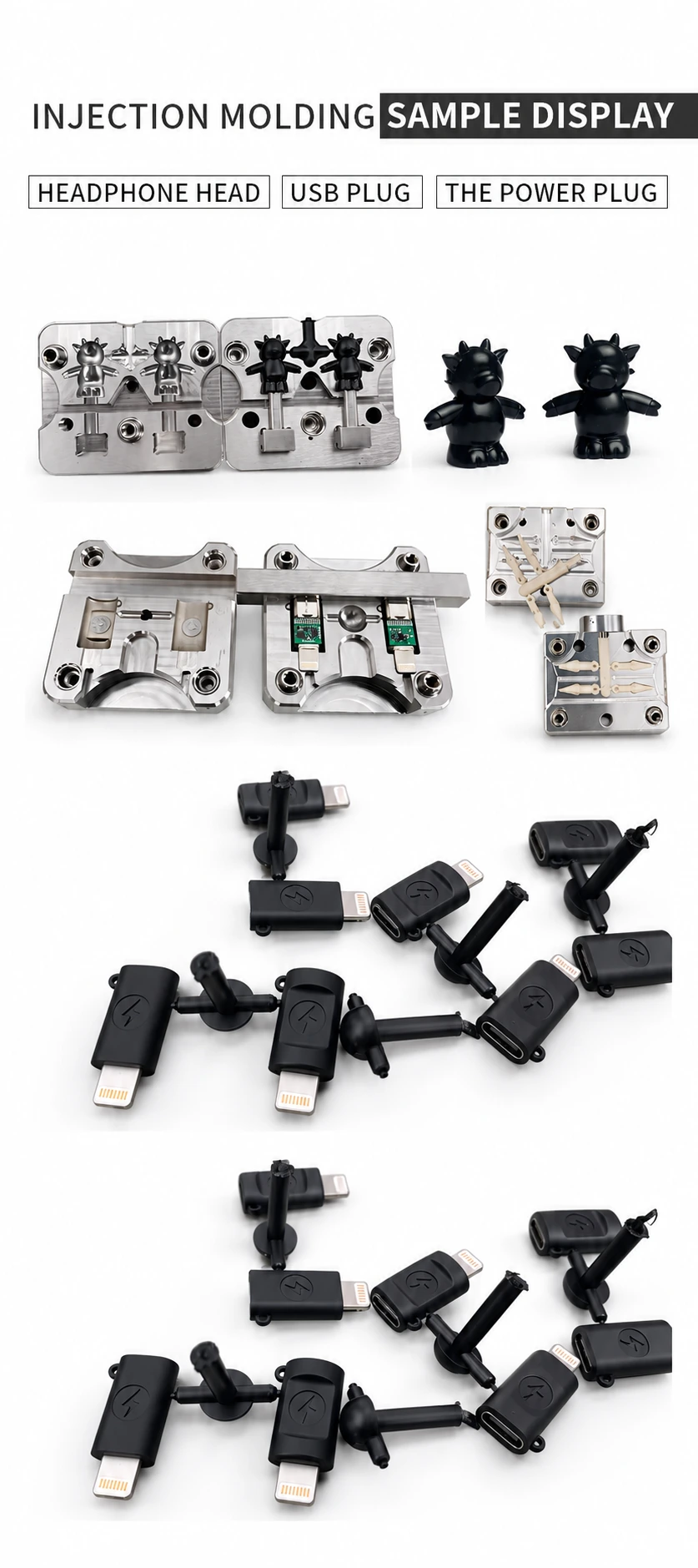 台式小型半自动USB注塑机 - 10克产品 SDV-Mini-35