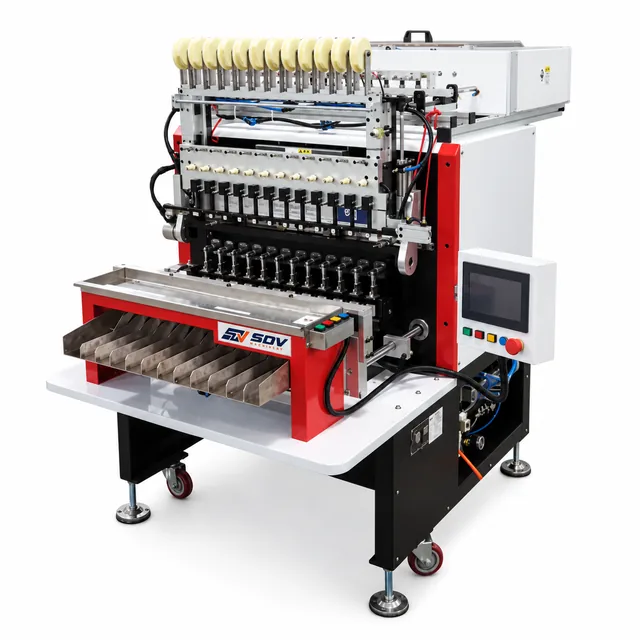 Full Auto 12 Spindles Bobbin Transformer Coil Winding Machine GWP12-81