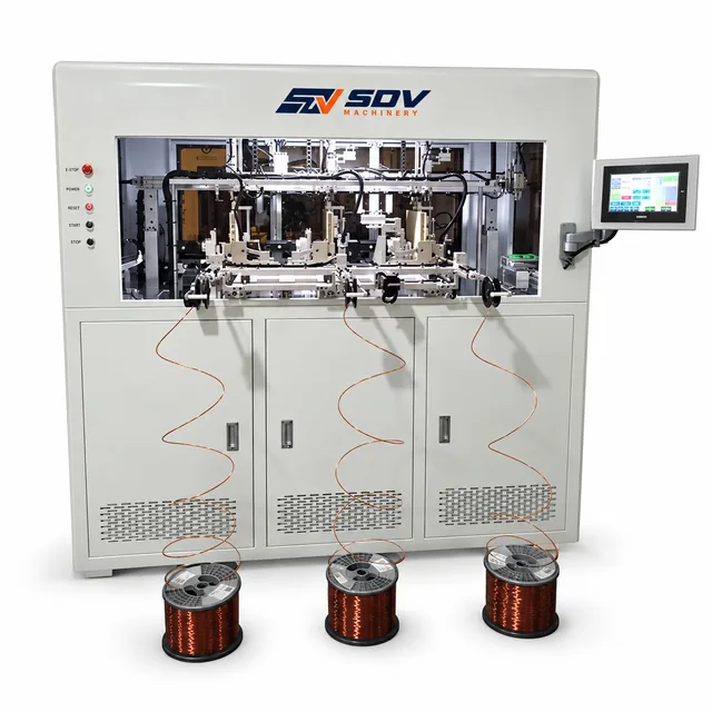 Three-phase Winding Machine With Taping Function GWAT-80HM