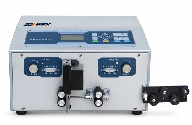 स्वचालित तार काटने और स्ट्रिपिंग मशीन GW-708