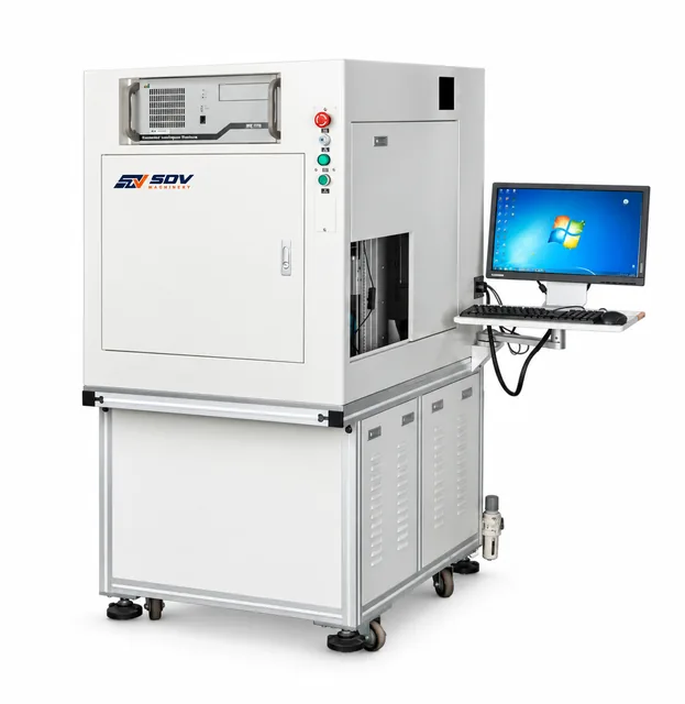 CO₂ डबल हेड लेजर वायर स्ट्रिपिंग मशीन GW-DLS01