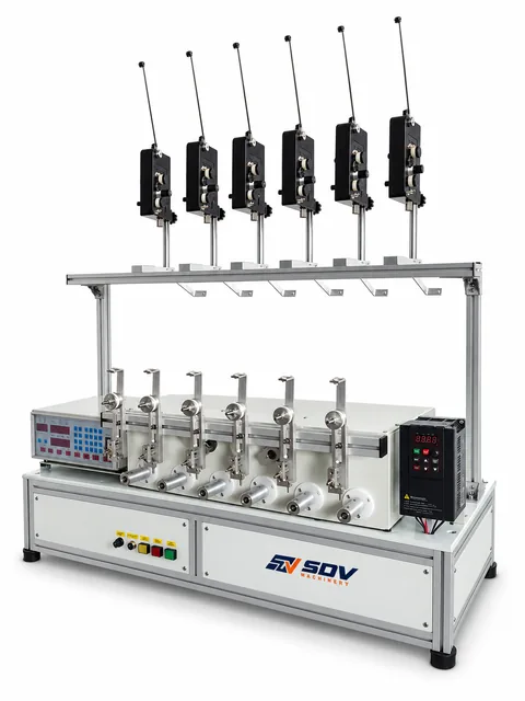 六轴变压器线圈绕线机 GW-609