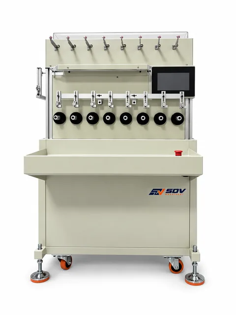8-एक्सिस स्ट्रैंडेड वायर वाइंडिंग मशीन GW-100J