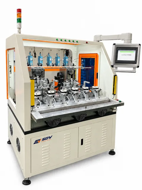 BLDC Motor Stator Automatic Inner Winding Machine GW-SD07-6