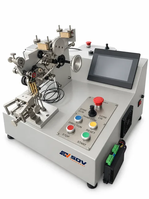 PLC全自动微型环形绕线机 GWV10-PLC