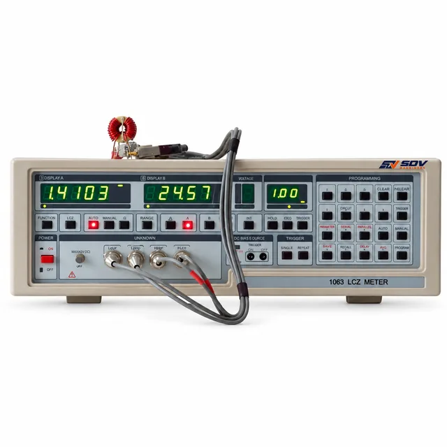 200KHZ स्वचालित निर्णय सटीकता डिजिटल LCZ LCR मीटर SS1061