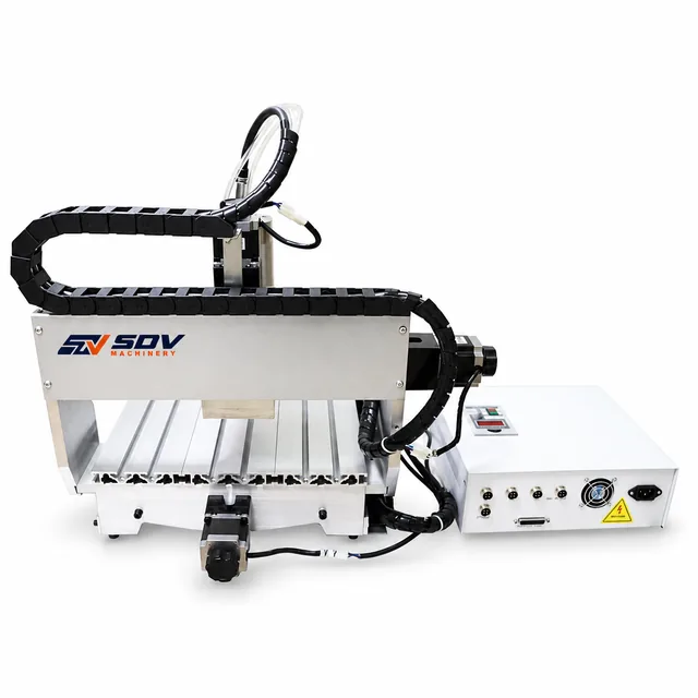 4030 2200W 2.2KW 数控铣床 - 金属木铣钢雕刻机 3 轴