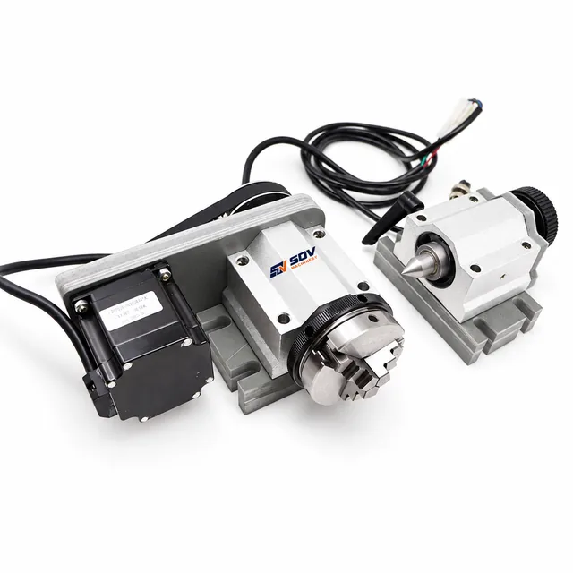 CNC 铣床 6040 4 轴 2200W - 木材金属雕刻机铣削和水