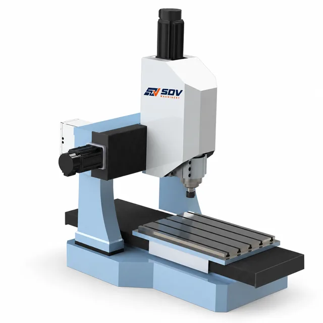 全铸铁 CNC 3040 4 轴 - 2.2KW 金属雕刻机 170mm Z