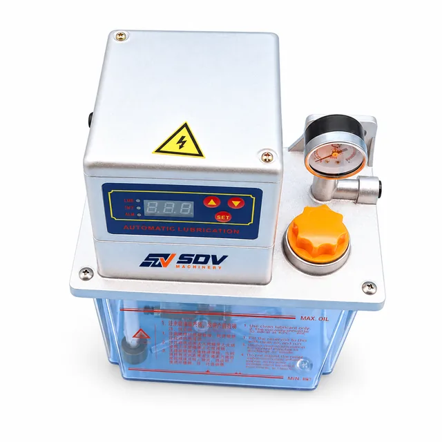 全自动 2L 润滑油泵 - 220V 数控雕刻机机床润滑器