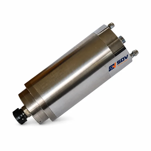 CNC Spindle 5.5KW ER25 Water Cooling - 125mm 5500W for CNC Router Milling