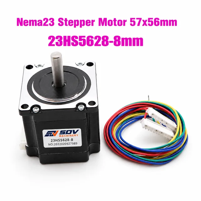 CNC Nema23 Stepper Motor 23HS5628 - 4 Lead Cable, 57mm Stepping for 3D Printer