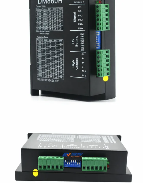 Stepper Motor Driver Controller DM860/DM860H - Digital Microstep for NEMA23/34