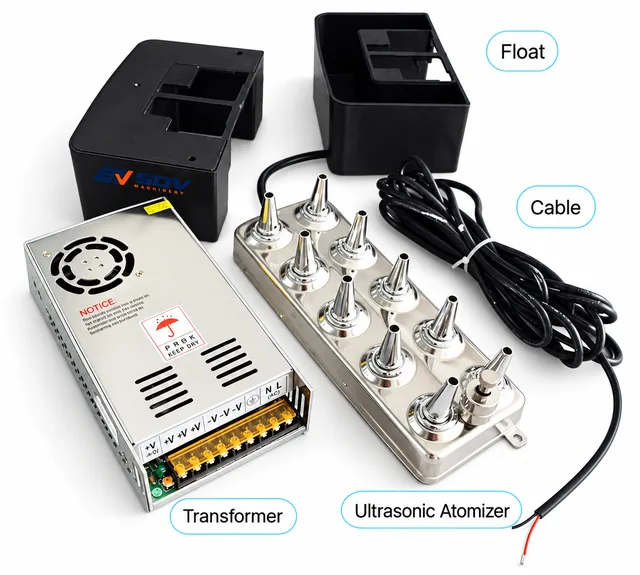 2.4mhz Piezoceramic Disc Ultrasonic Atomizer - Mist Maker for Medical Humidifier