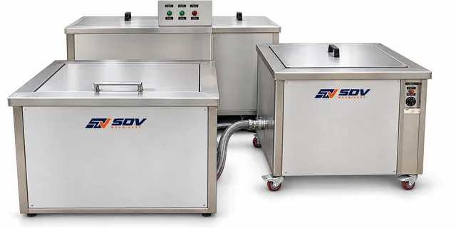 60L 40K Ultrasonic Cleaning Equipment - Car Engine Block Cylinder Head Washer