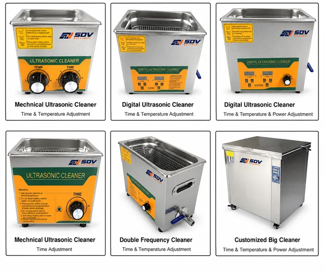Dental Dual-Frequency 28K/40K Ultrasonic Cleaning - Sweep & Degas Ultrasonic Cleaner