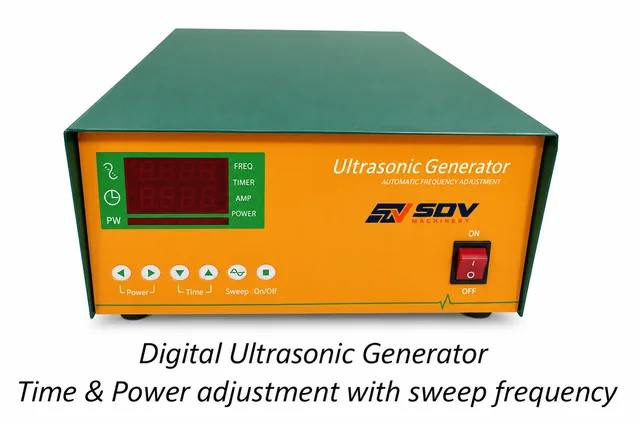 High Frequency Transducer Driver Ultrasonic Generator - 50khz-200khz 1200w