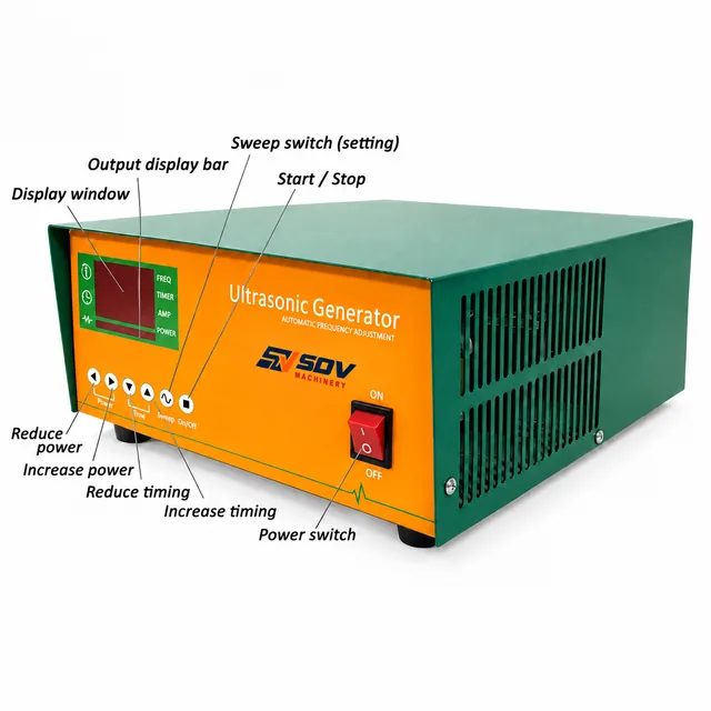 Ultrasonic Generator 40khz Schematic PCB - For Driving Ultrasonic Transducer