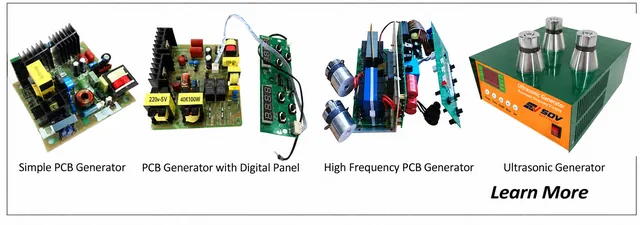 Ultrasonic Generator PCB Circuit Board 120W - Sound Generator 110/220 Volt