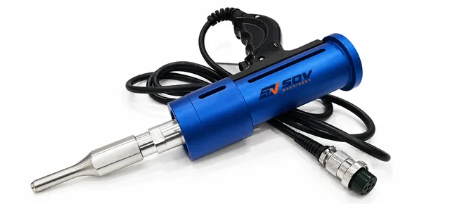Ultrasonic Spot Welding Machine - PVC/PP Plastic Manure Belt Welder