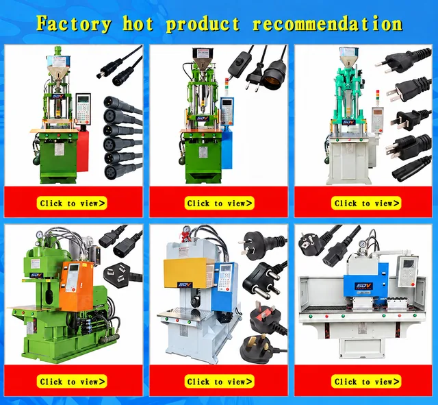 Plug Connector Injection Molding Machine: AC DC Power Cord, Vertical Type