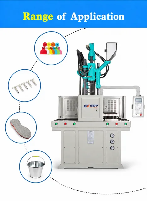 Vertical European Standard Terminal Plug - Shoe Sole Injection Molding MODELUNITJY-450ST-DMINJECTION